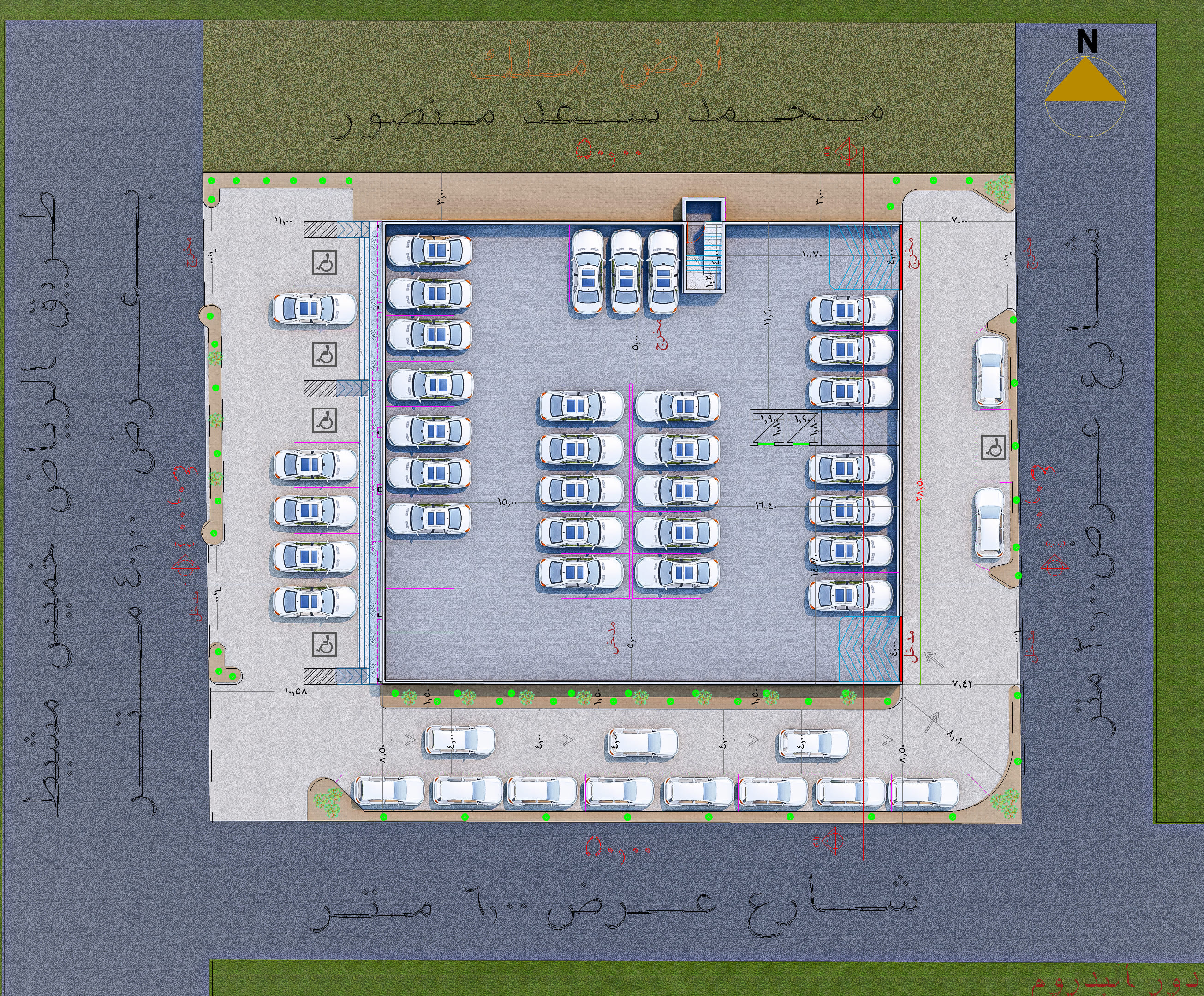 إظهار 2D لمبني جمعية خيرية 1